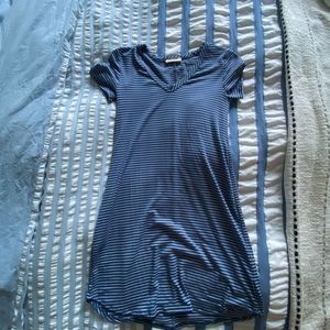 Striped T Shirt Dress